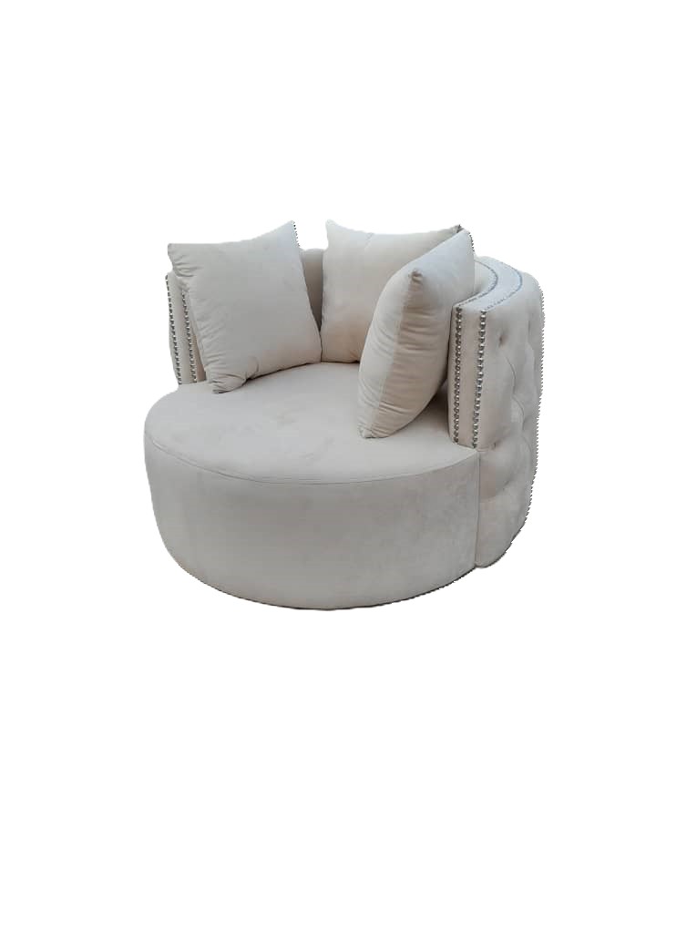 ROUNDED OTTOMAN